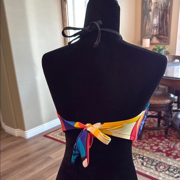 Venus Colorful Halter Bikini Top - Picture 4 of 4